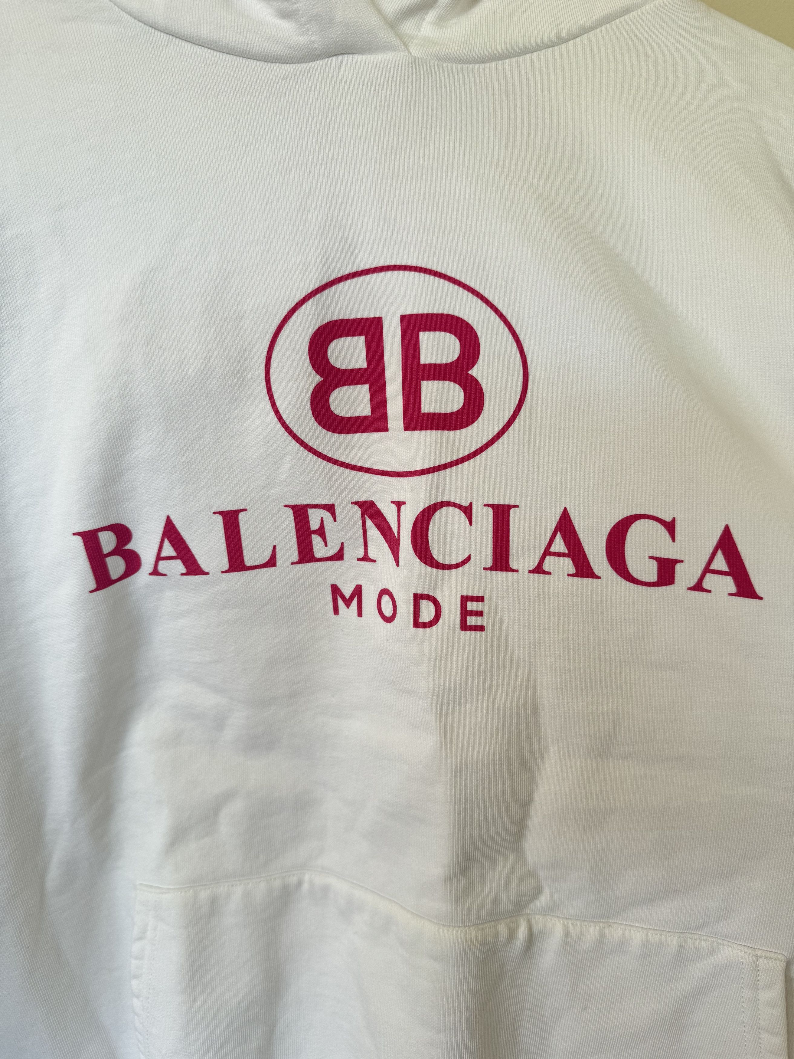 Balenciaga Balenciaga Mode Hoodie W Pink Size US S / EU 44-46 / 1 - 3 Thumbnail