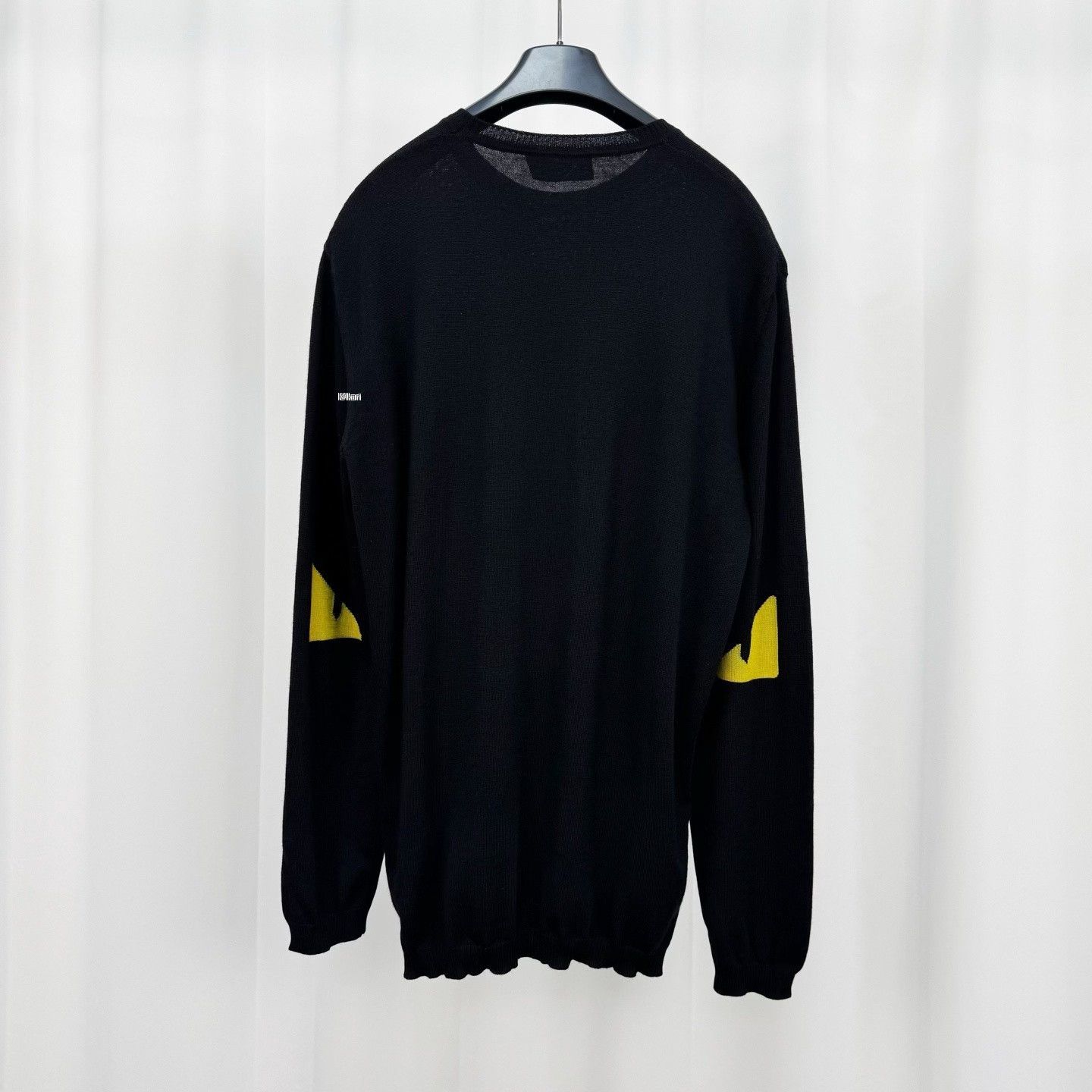 Fendi Fendi Embroidered Monster Wool Knit Sweater Size US L / EU 52-54 / 3 - 2 Thumbnail