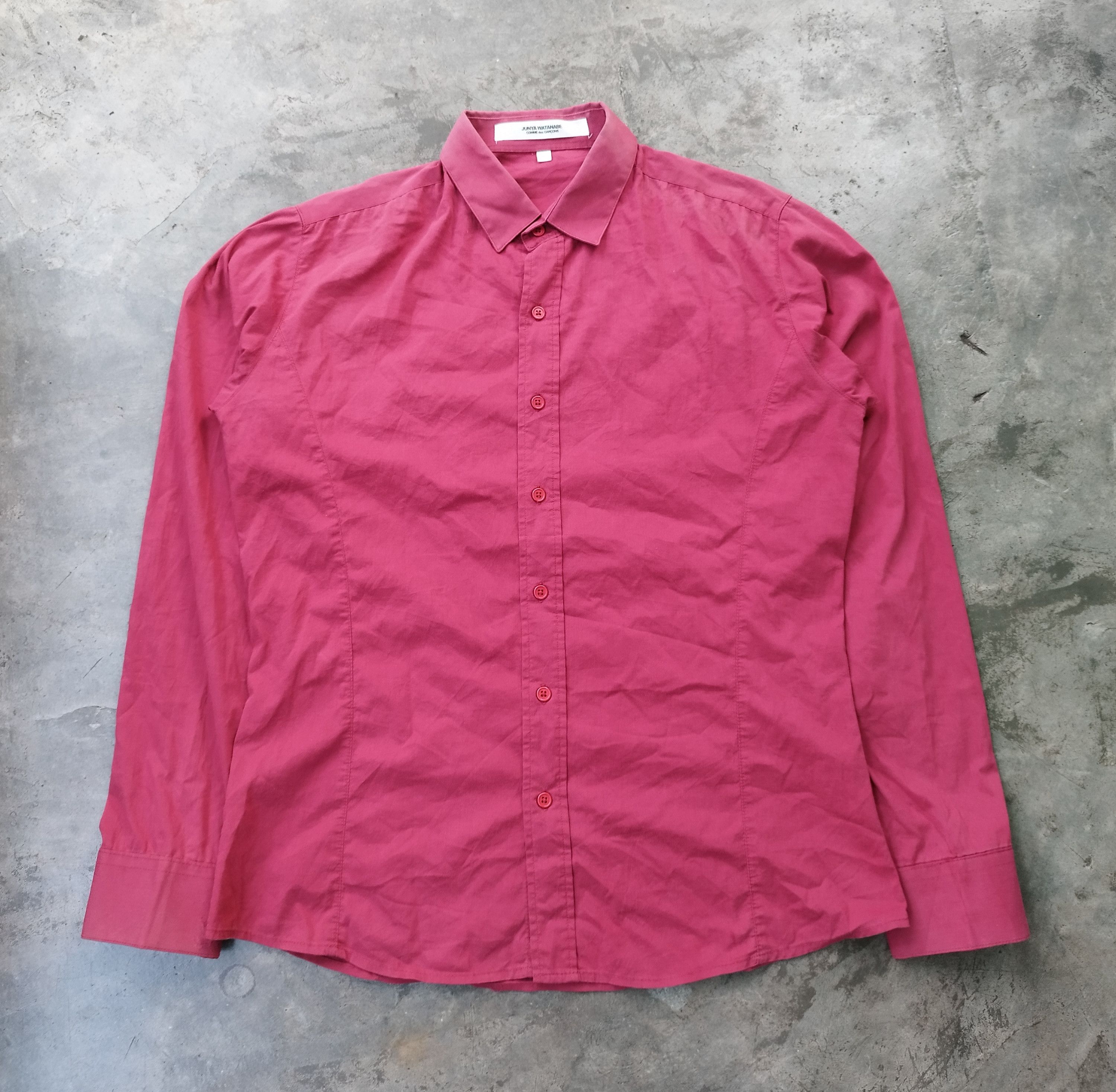 ワンピース JUNYA WATANABE MAN PINK Shirts Dress Junya Watanabe Man Pink COMME des GARCONS Shirts Dress