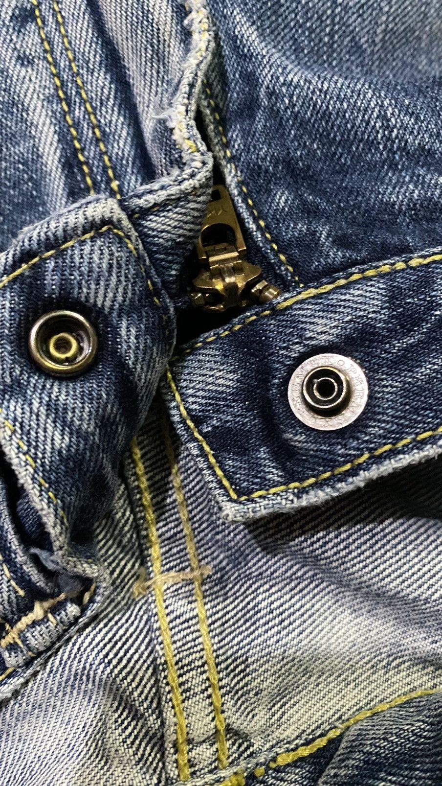 Blue Blue Japan Distressed Blue Blue King Of The Blue Jeans Size US 30 / EU 46 - 13 Thumbnail