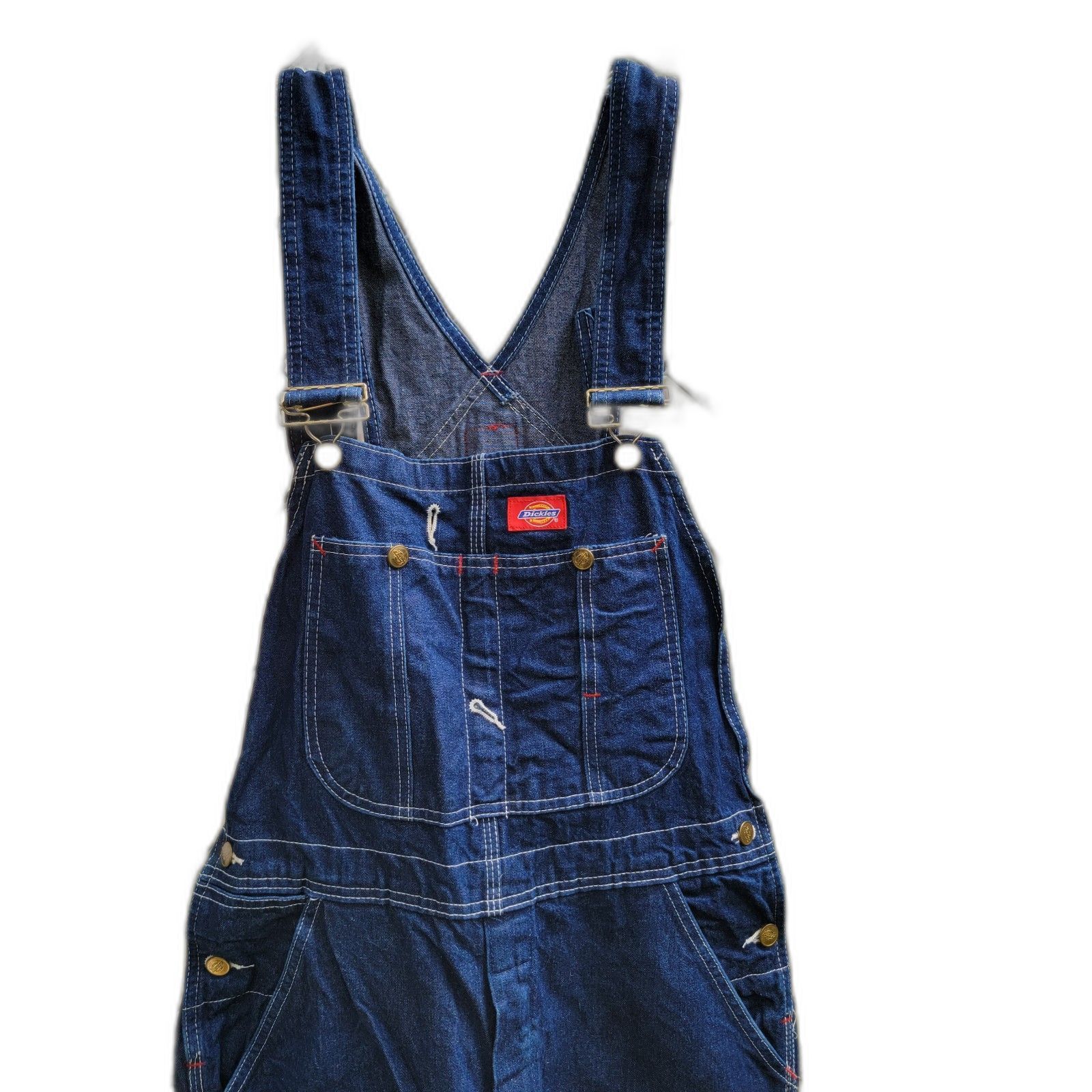Dickies Dickies Denim Bib Carpenter Overalls - Size 32 X 32 Size US 32 / EU 48 - 2 Thumbnail