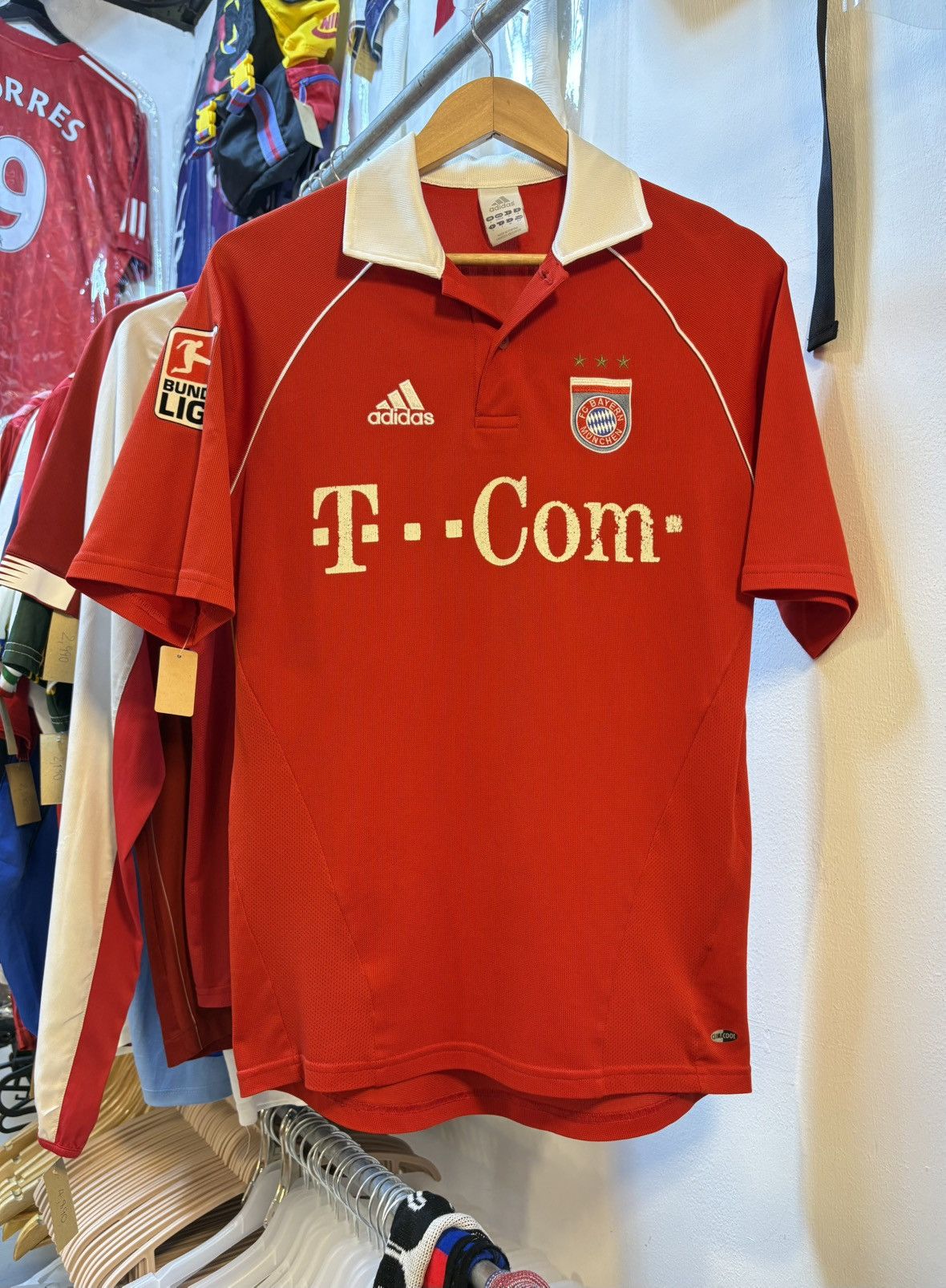 Adidas Vintage 2005-2006 Bayern Munich Home Kit Size US S / EU 44-46 / 1 - 1 Thumbnail