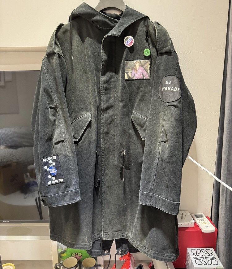 Raf Simons Raf Simons 2021SS runway vintage denim trench coat  
