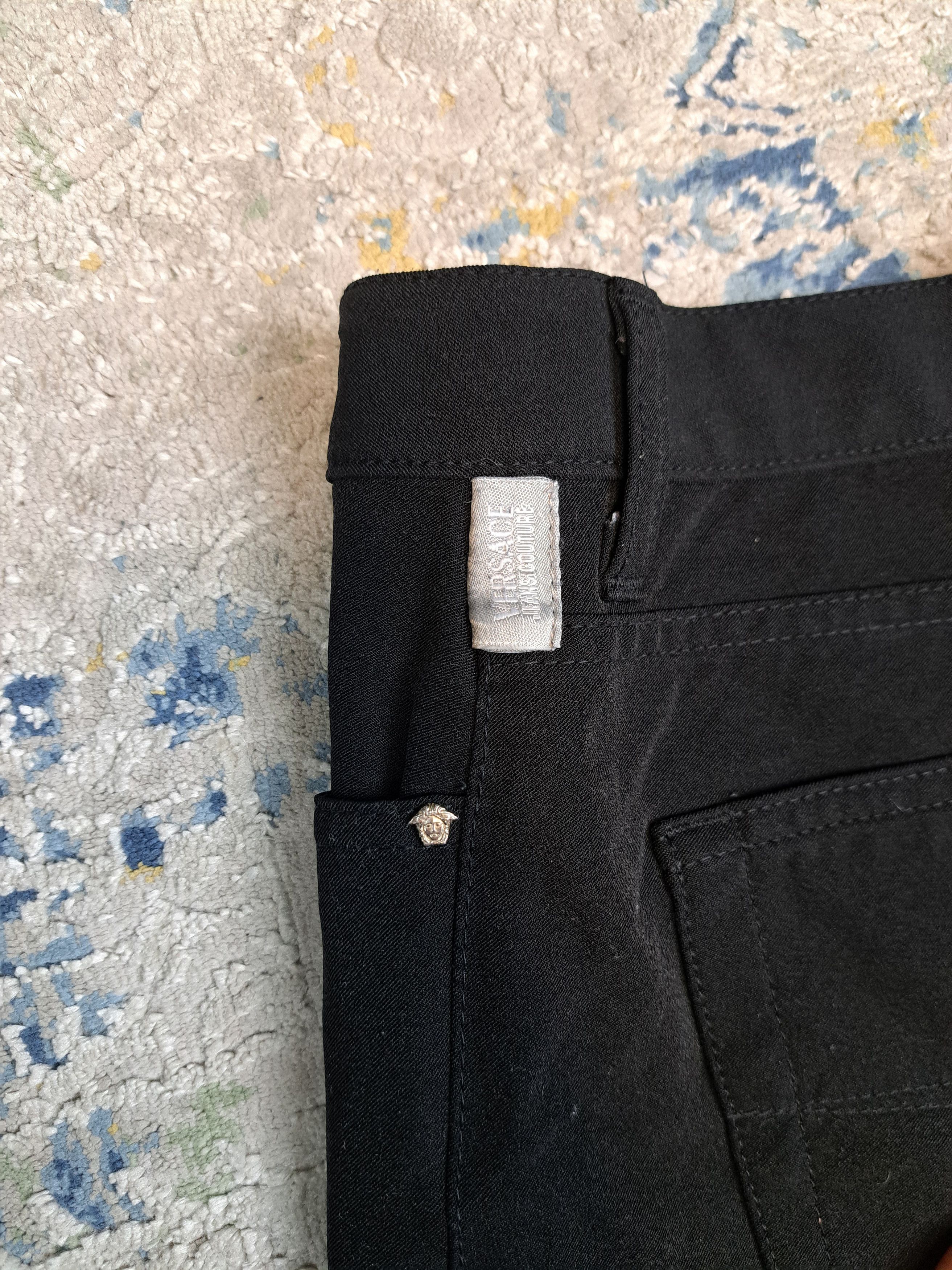 Versace Versace Straight Fit Wide Leg Suit Pants Medusa Head Luxury Size US 36 / EU 52 - 7 Thumbnail
