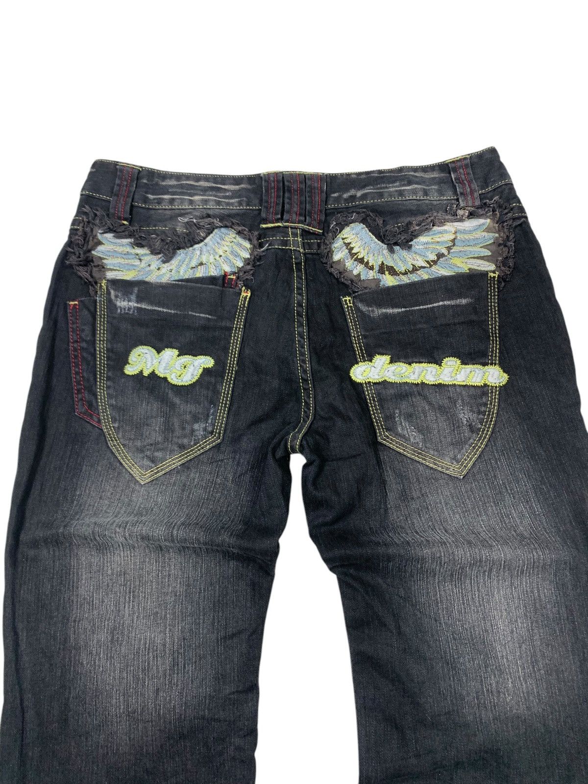 Tornado Mart Aspect Jeans - Wing Flare Jeans Pants Size US 32 / EU 48 - 2 Thumbnail