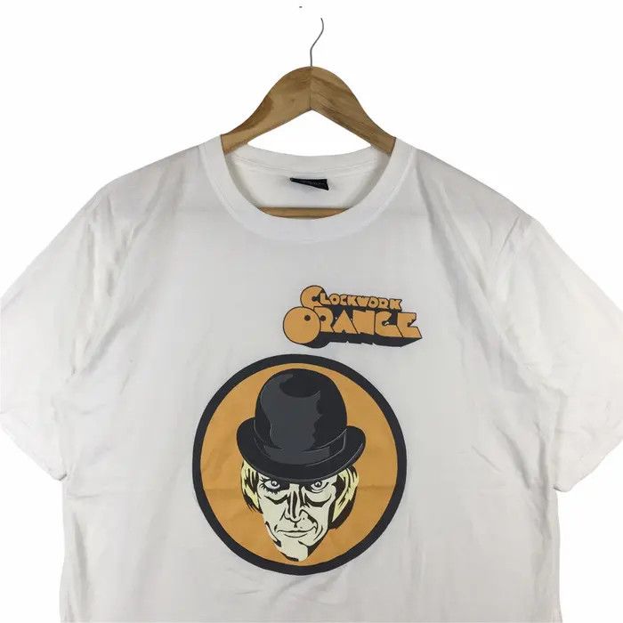 Vintage Vtg CLOCKWORK ORANGE ALEX Cult Movie Film Tee Shirt Size US L / EU 52-54 / 3 - 2 Thumbnail