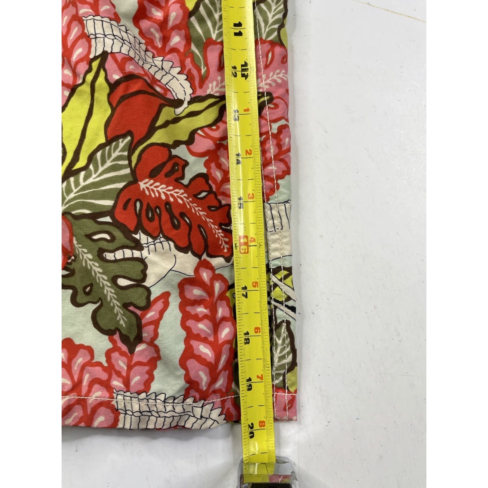 Vilebrequin Vilebrequin Swim Shorts Crocodile Floral Pattern Unlined Mens XL Multicoloured Polyamide Pockets Drawstring Holiday Board Shorts Size US 36 / EU 52 - 7 Thumbnail