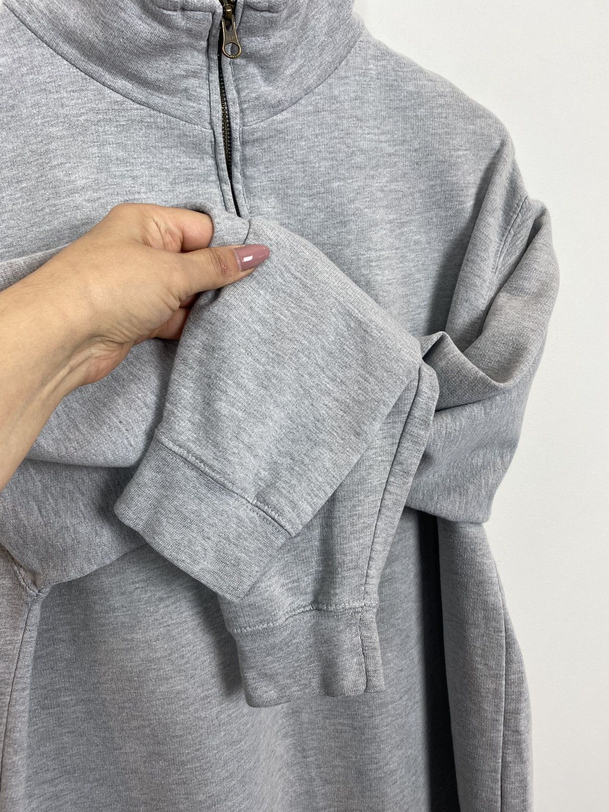 Other Mki Miyuki Zoku 1/3 Zip Sweatshirt High Neck Y2K Crazy Size US L / EU 52-54 / 3 - 4 Thumbnail