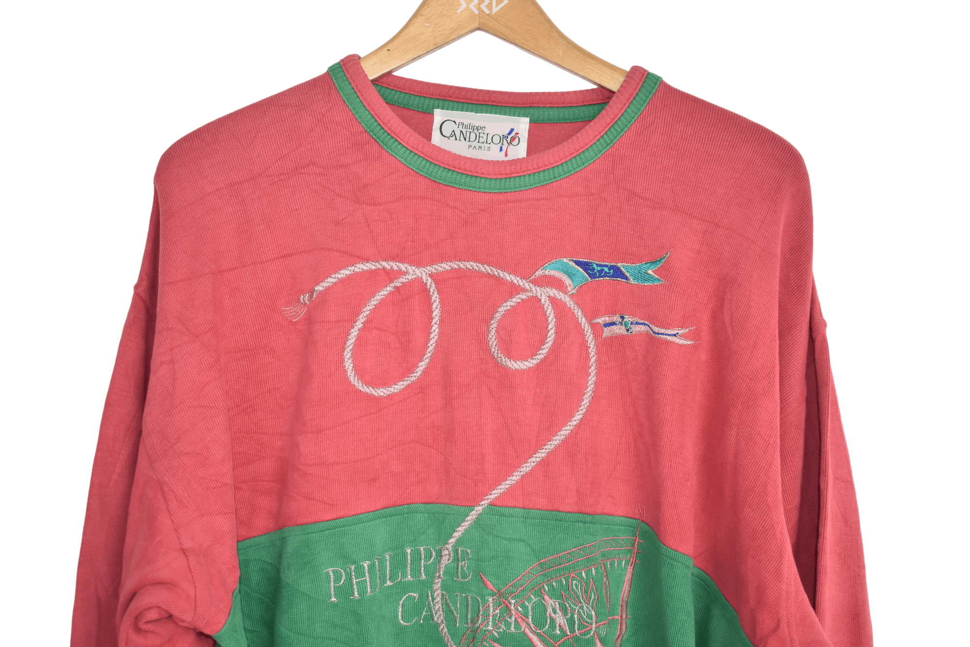 Vintage A010 Vintage Philippe Candeloro Paris Crewneck Sweatshirt Size US L / EU 52-54 / 3 - 3 Thumbnail