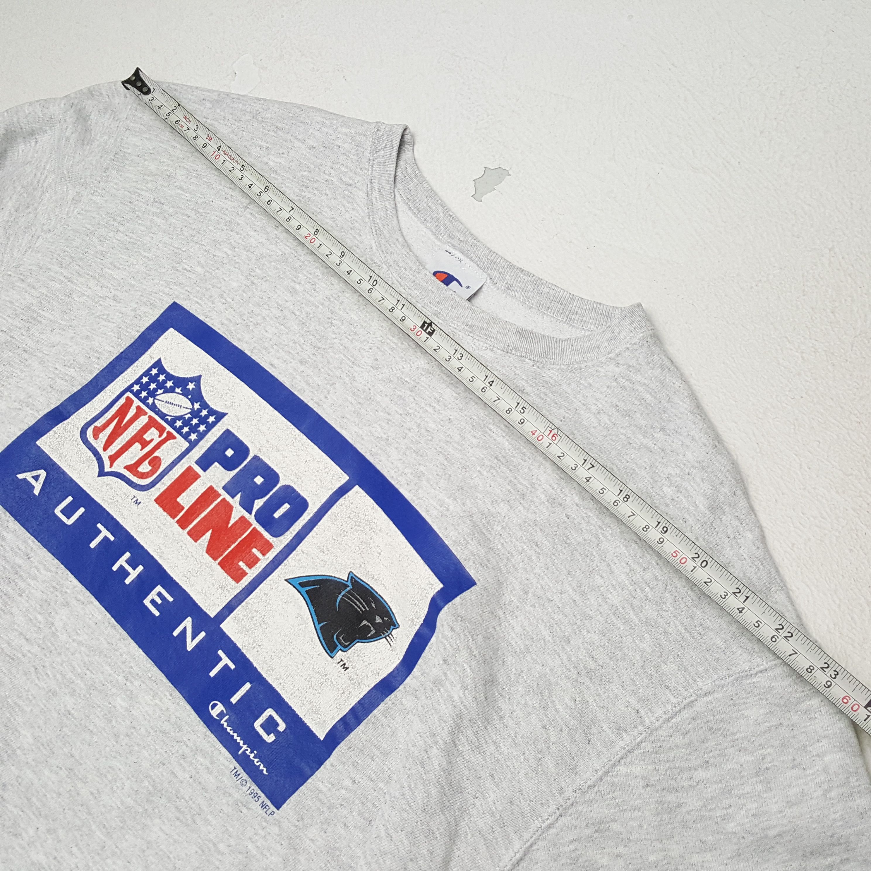 Champion × NFL × Vintage Vintage CAROLINA PANTHER NFL CHAMPION Sportswear Sweatshirt Size US XL / EU 56 / 4 - 4 Thumbnail