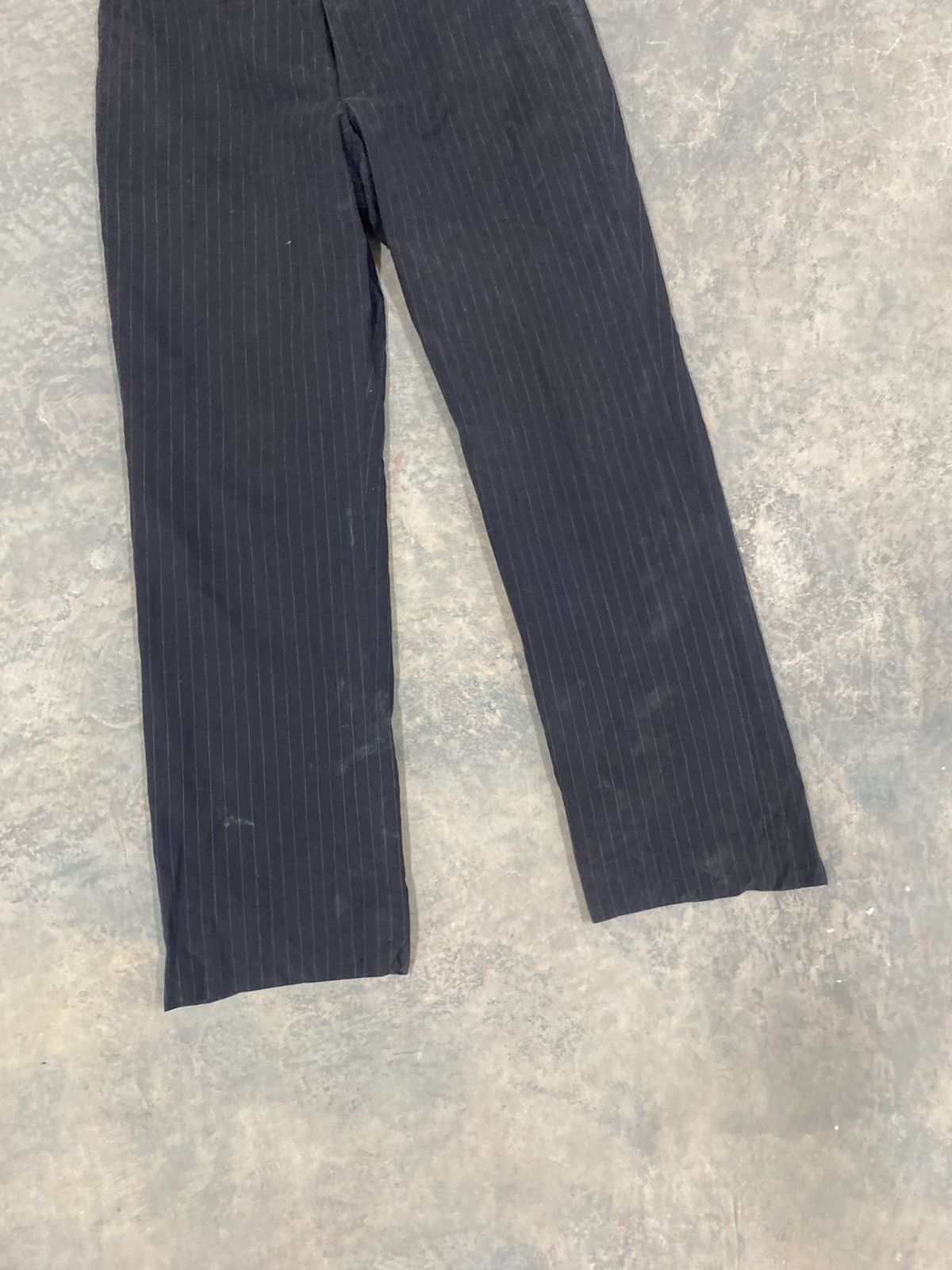 Designer × Japanese Brand × agnes b. AGNES B. STRIPED TROUSER PANTS FRANCE VINTAGE Size US 34 / EU 50 - 2 Thumbnail