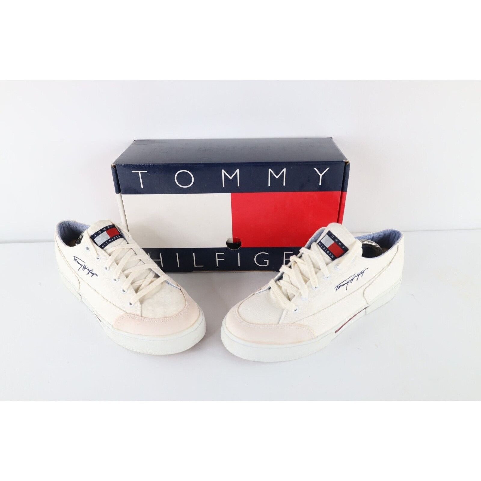 Tommy Hilfiger × Vintage Deadstock Vintage 90s Tommy Hilfiger Canvas Shoes Size US 11 / EU 44 - 2 Thumbnail