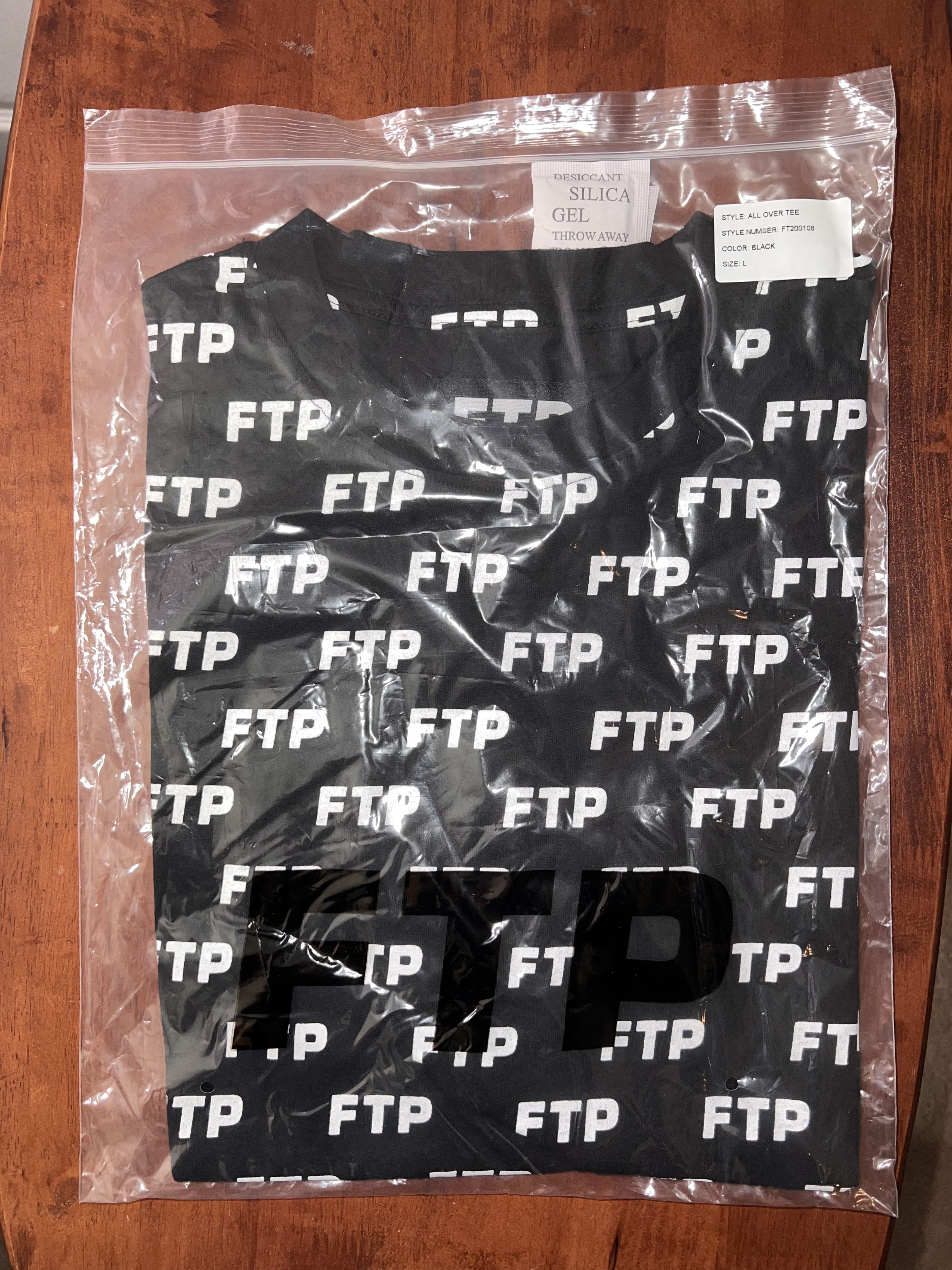 Fuck The Population All Over Logo Tee Size US L / EU 52-54 / 3 - 2 Thumbnail