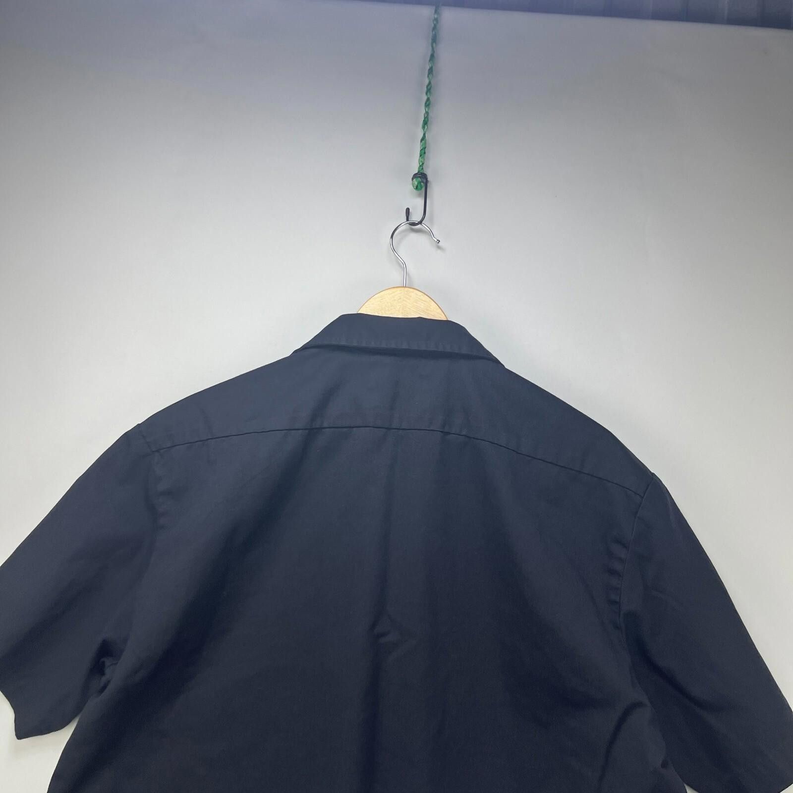 Dickies Vintage Dickies Button Up Shirt Black Large Work Size US L / EU 52-54 / 3 - 10 Thumbnail