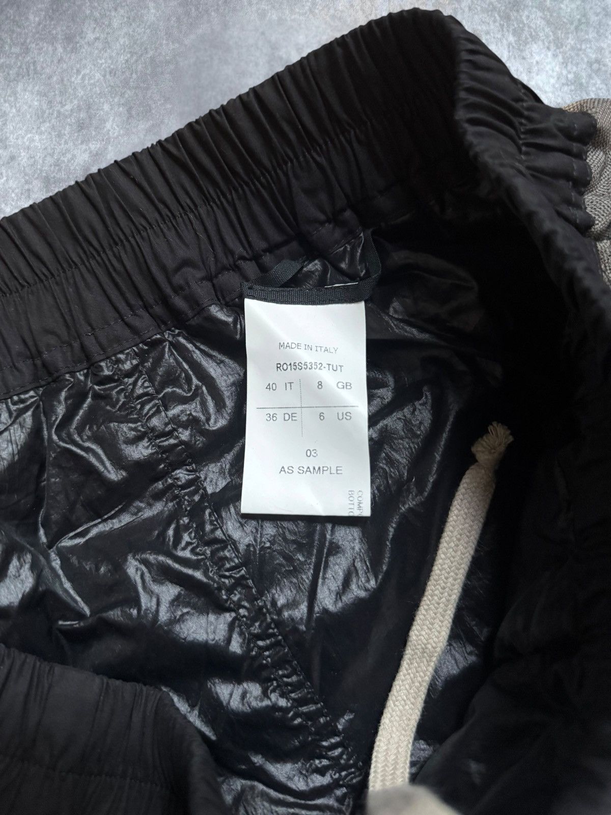 Rick Owens Rick Owens Sample Mesh-Style Overlays Abstract Cut Shorts Size US 30 / EU 46 - 4 Thumbnail