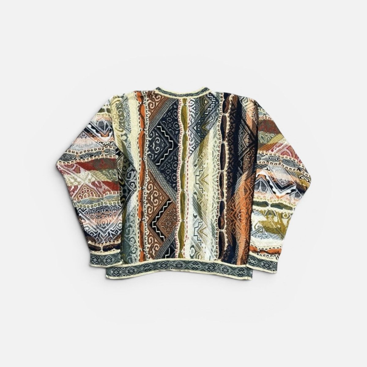 Coogi COOGI vintage 3d cable knit Size US L / EU 52-54 / 3 - 2 Thumbnail