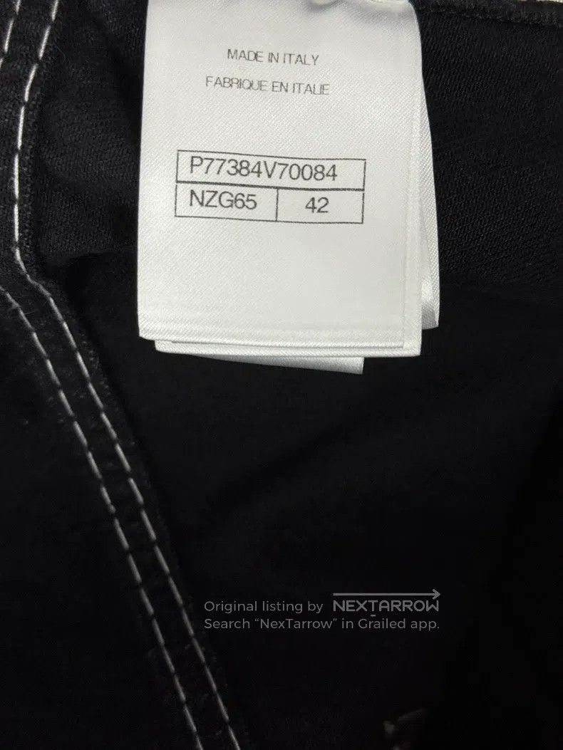 Chanel Chanel 24N black white-bordered jeans Size 27" / US 4 / IT 40 - 5 Thumbnail