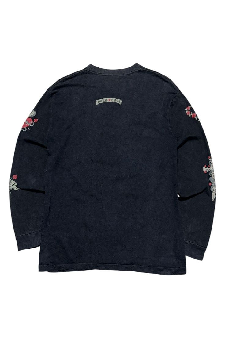 Hard Tail Vintage 90s hard tail Dragon hearts longsleeve Size US L / EU 52-54 / 3 - 2 Thumbnail
