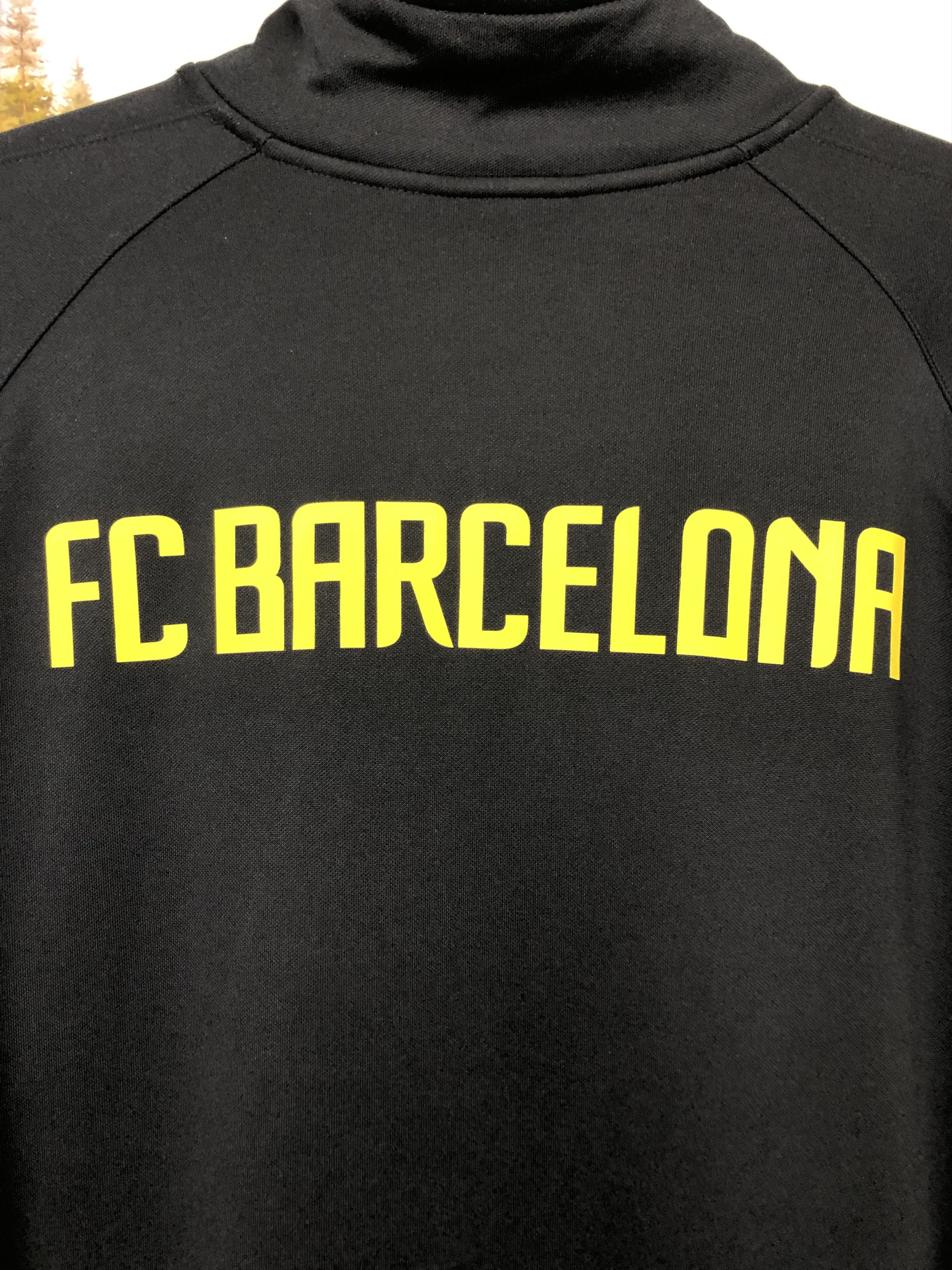 Nike Nike Barcelona Football Jacket Soccer Track Top Mens Black Size US XL / EU 56 / 4 - 11 Thumbnail