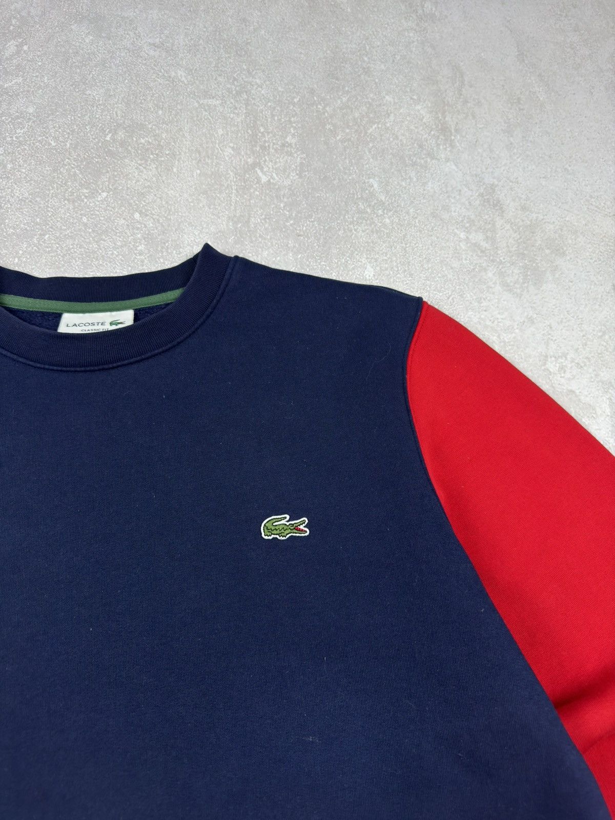 Lacoste Lacoste Mens Sweatshirt Colorblock Crew Neck size M Size US M / EU 48-50 / 2 - 4 Thumbnail