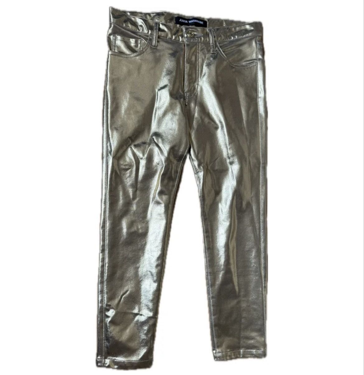 Junya Watanabe x Comme des Garcons Gold Metallic Pants