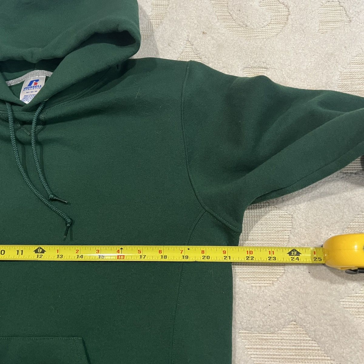 Russell Athletic Vintage Russell Athletic Green Hoodie Sweatshirt Size US M / EU 48-50 / 2 - 5 Thumbnail