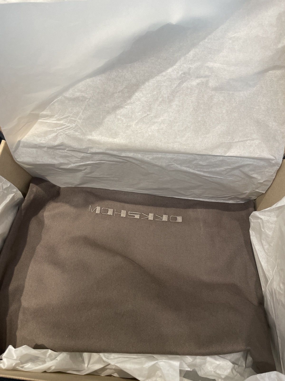 Rick Owens Drkshdw Rick Owens Drkshdw Dark Dust Milk Size US 10 / EU 43 - 5 Thumbnail