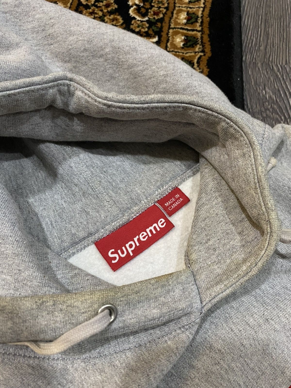 Supreme Supreme 2012 Logo Box OG Hoodie Size US L / EU 52-54 / 3 - 9 Thumbnail