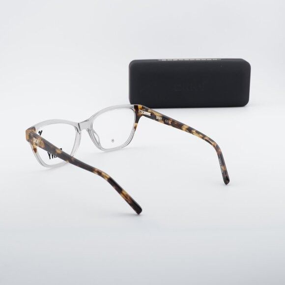 DKNY DKNY DK5057 310 Eyeglasses - Slate Sage/Havana 53mm Cat Eye Size ONE SIZE - 10 Thumbnail