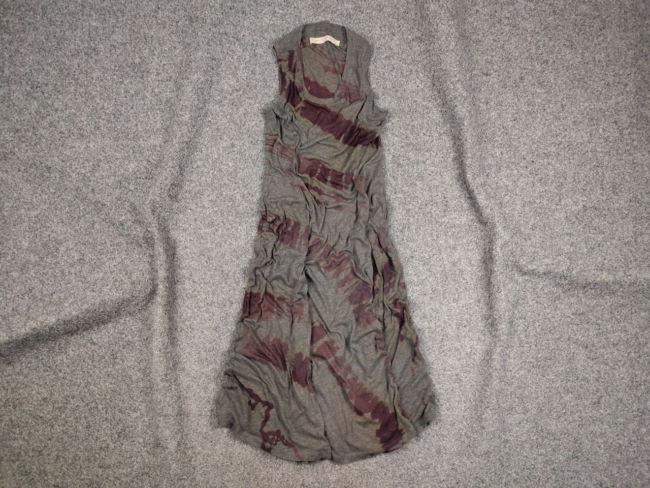 Other Raquel Allegra Hand Made USA A Line Light Gray Art Dress Size M / US 6-8 / IT 42-44 - 1 Thumbnail