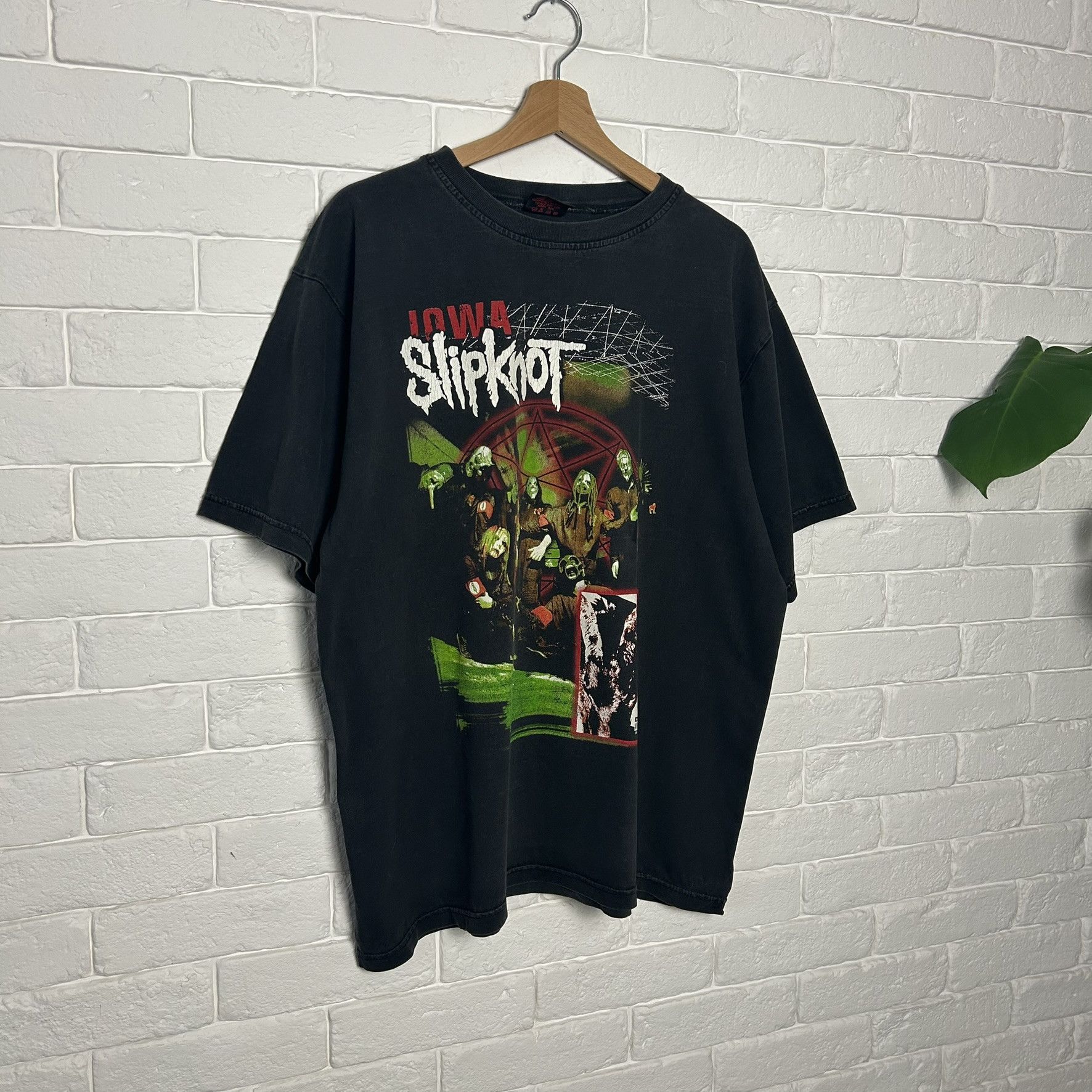 Band Tees × Slipknot × Vintage Slipknot IOWA 2001 Vintage Tee XL Size US XL / EU 56 / 4 - 3 Thumbnail