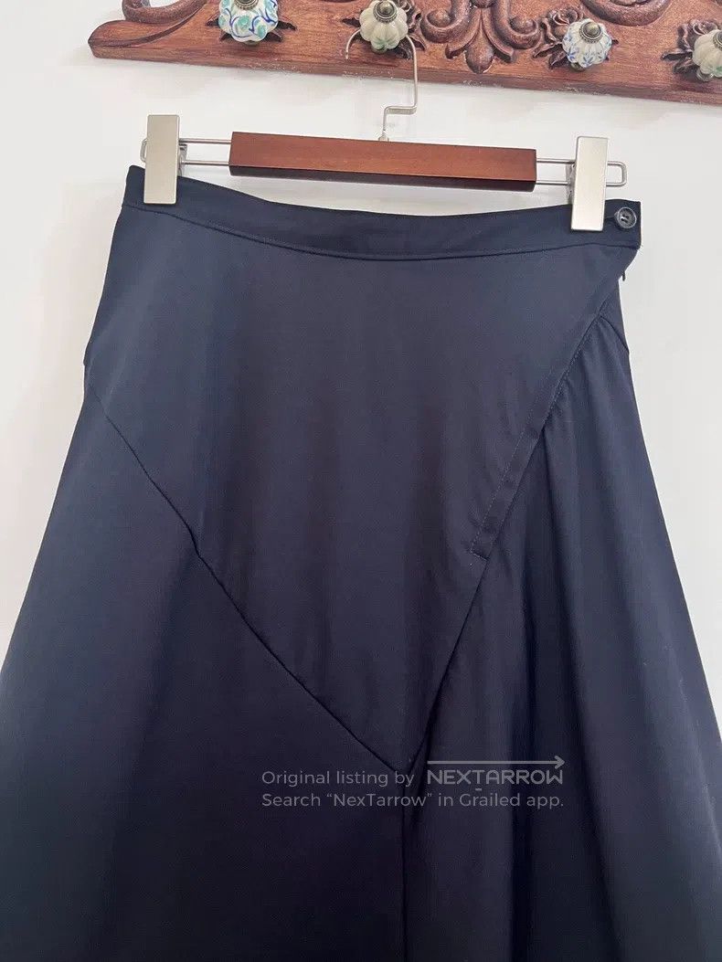 Comme des Garcons Comme Des Garcons size M Navy Blue Design Cut Skirt Umbrel Size 23" - 2 Thumbnail