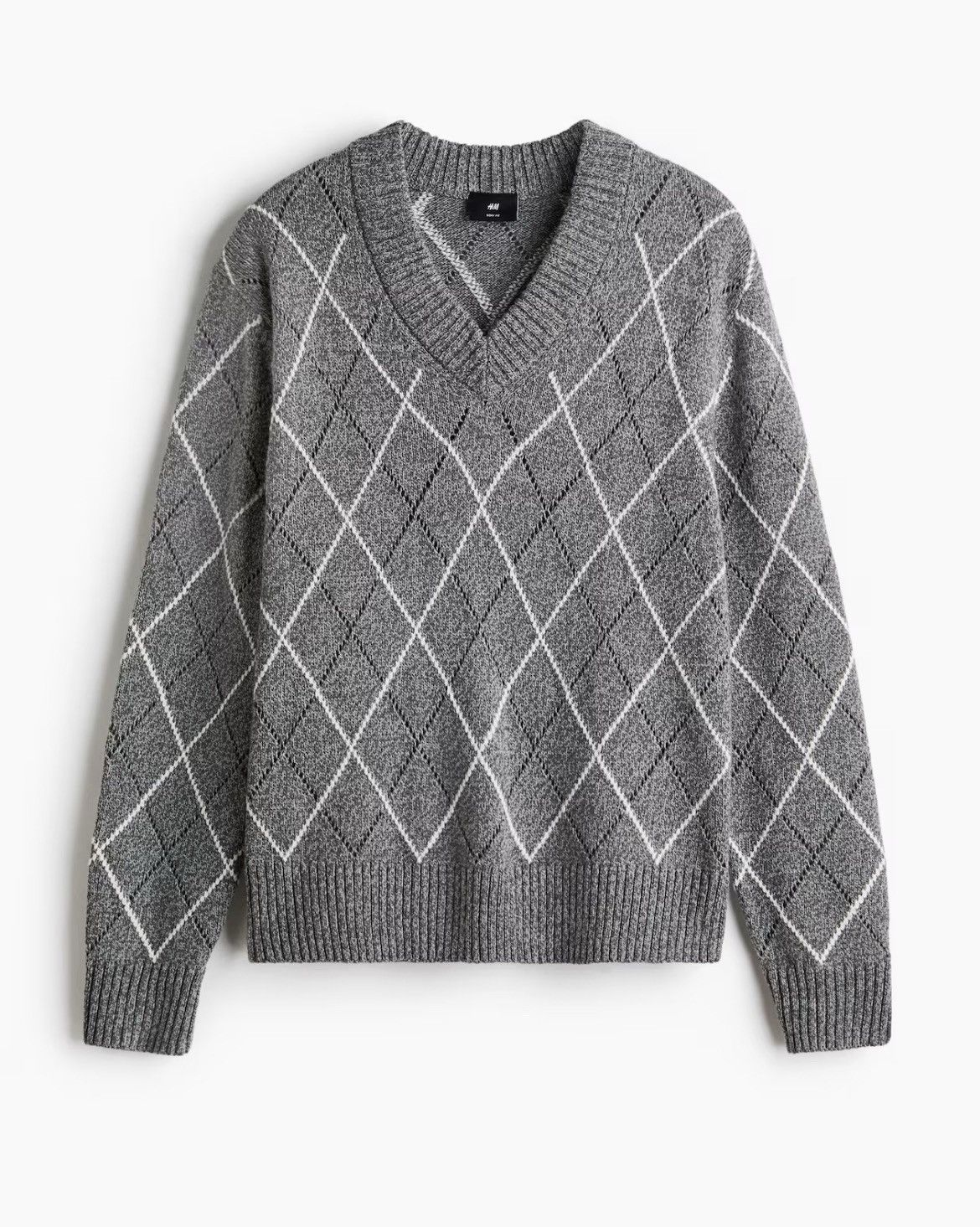 H&M H&M Men’s GRAY Wool Blend sweater Size US S / EU 44-46 / 1 - 6 Thumbnail