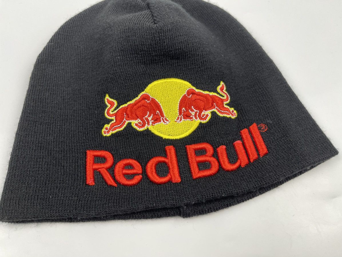 Red Bull red bull beanie hat snow cap Size ONE SIZE - 3 Thumbnail