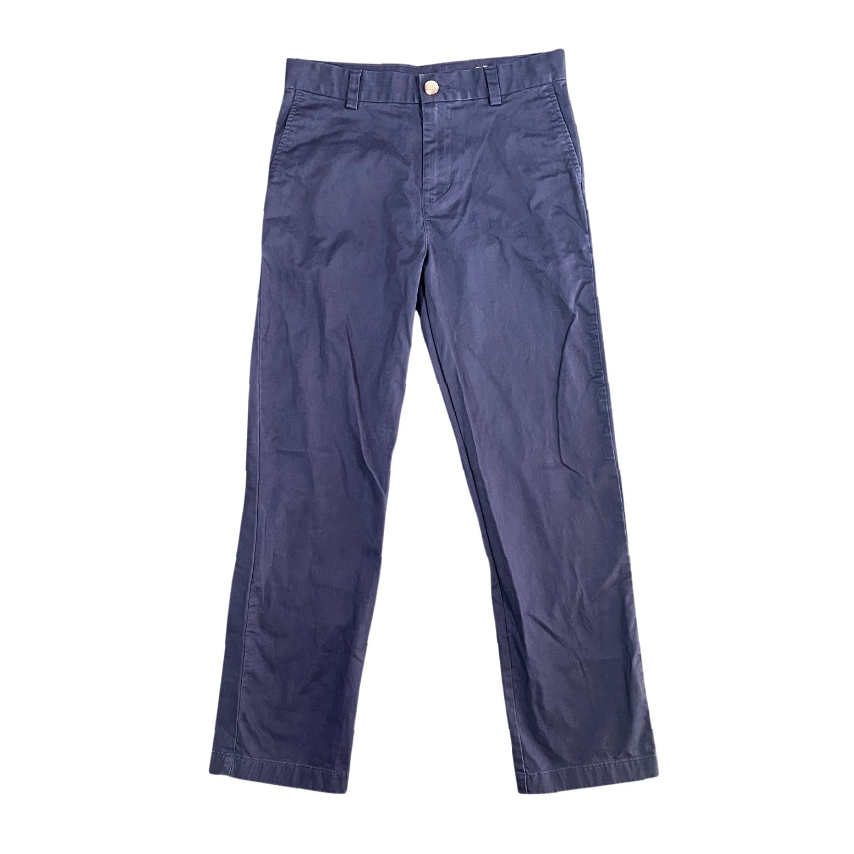 Vineyard Vines VINEYARD VINES Pants Womens 16 Navy Blue Chino Straight Lightweight Classic Size 38" / US 16 / IT 52 - 2 Thumbnail
