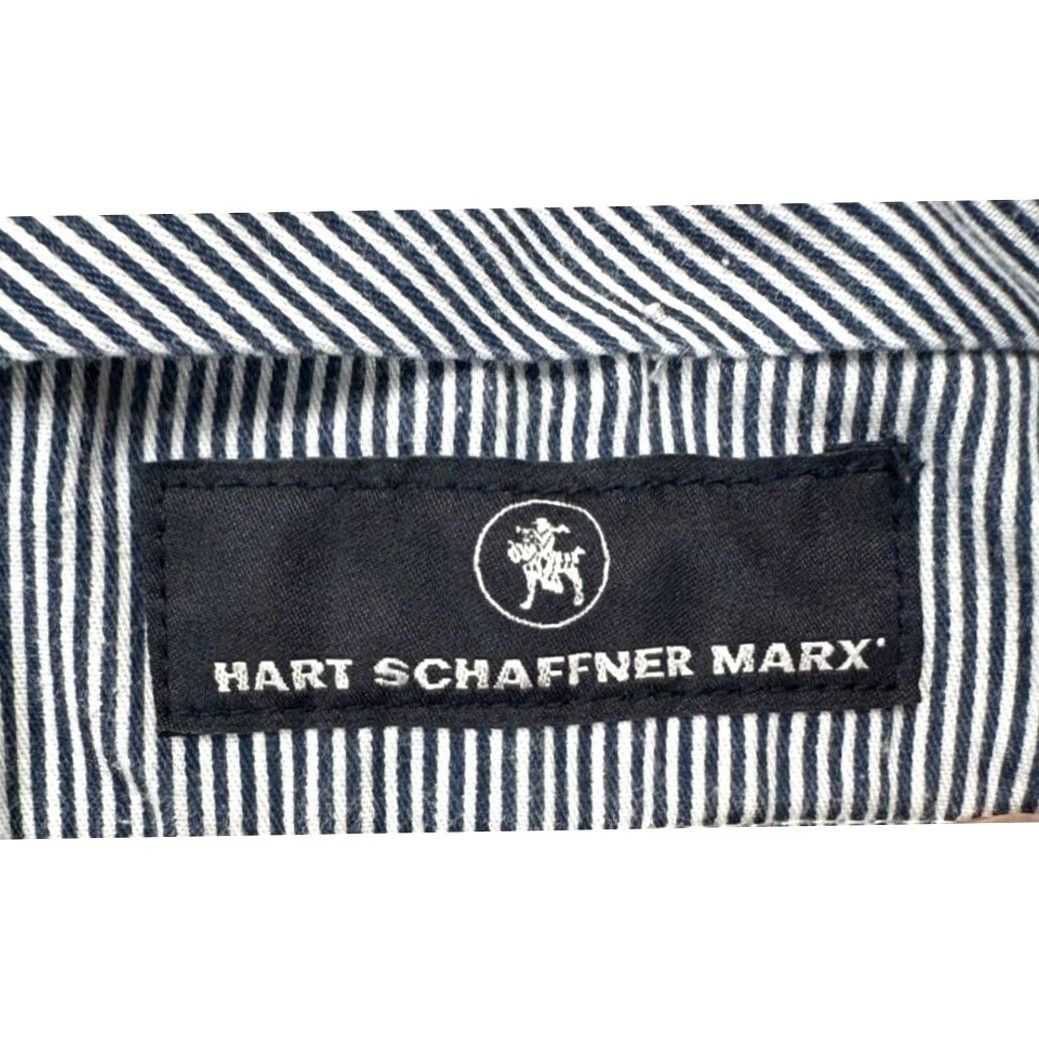 Hart Schaffner Marx Hart Schaffner Marx Shorts Mens 38 Light Grey Khakis Flat Front Casual Pockets Size US 38 / EU 54 - 3 Thumbnail