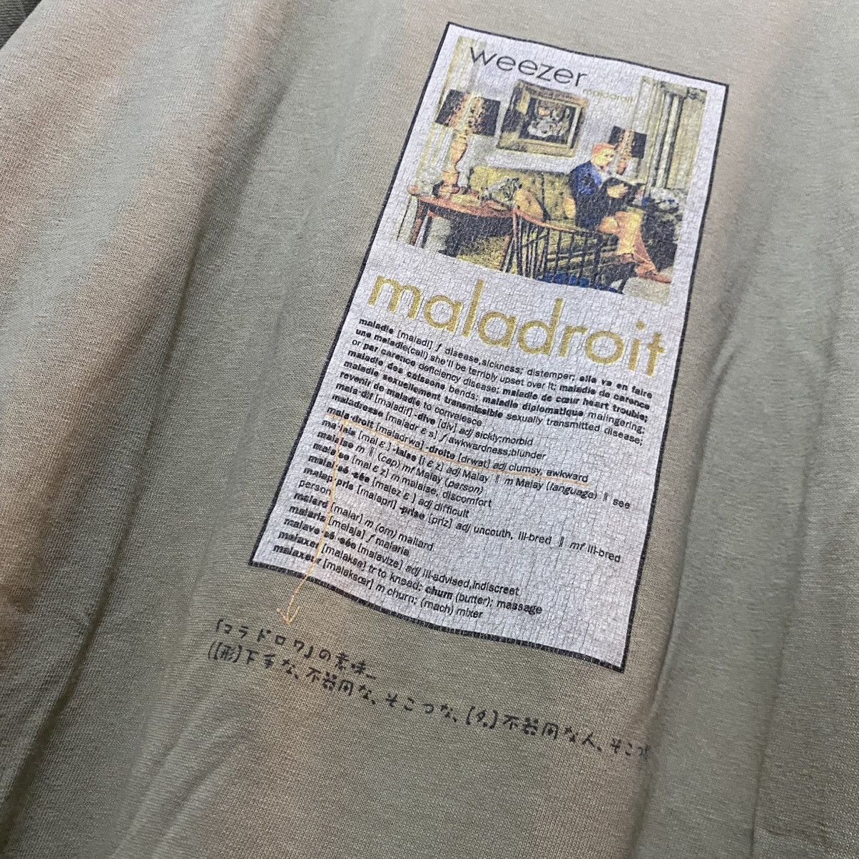 Anvil × Band Tees × Vintage RARE Weezer Maladroit Vintage band tshirt Size US L / EU 52-54 / 3 - 2 Thumbnail