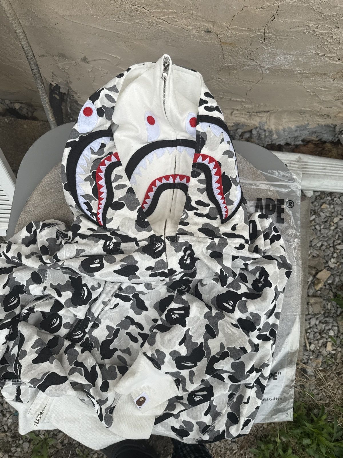 Bape Bape Hoodie Size US XL / EU 56 / 4 - 1 Thumbnail
