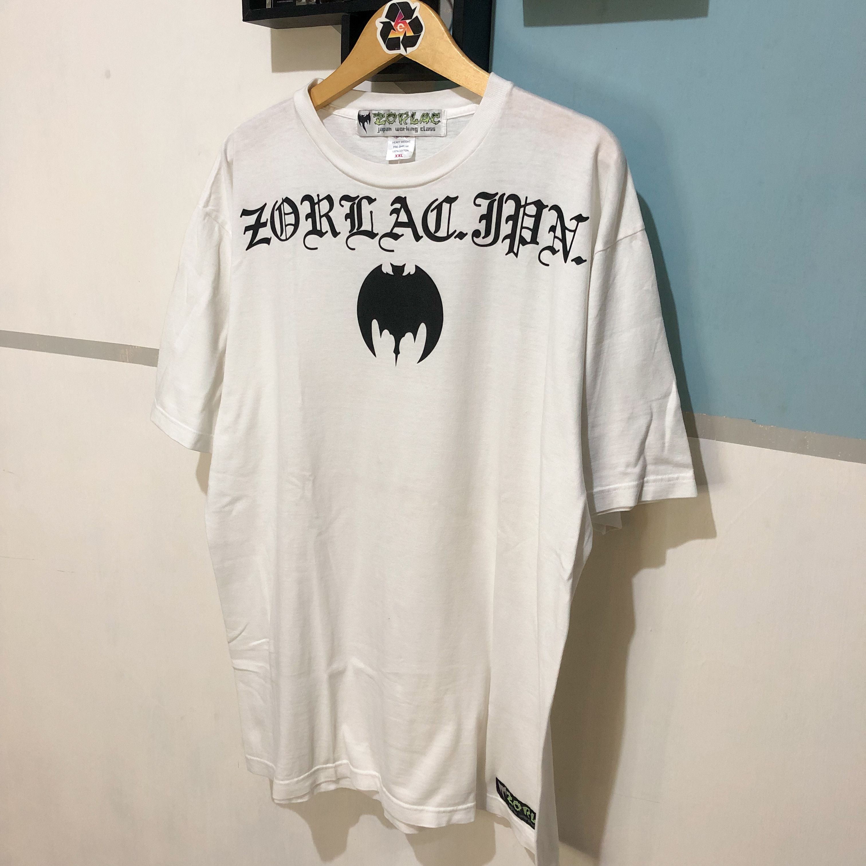 Japanese Brand Zorlac Japan Skateboard Vintage 90s T-Shirt Size US XXL / EU 58 / 5 - 3 Thumbnail