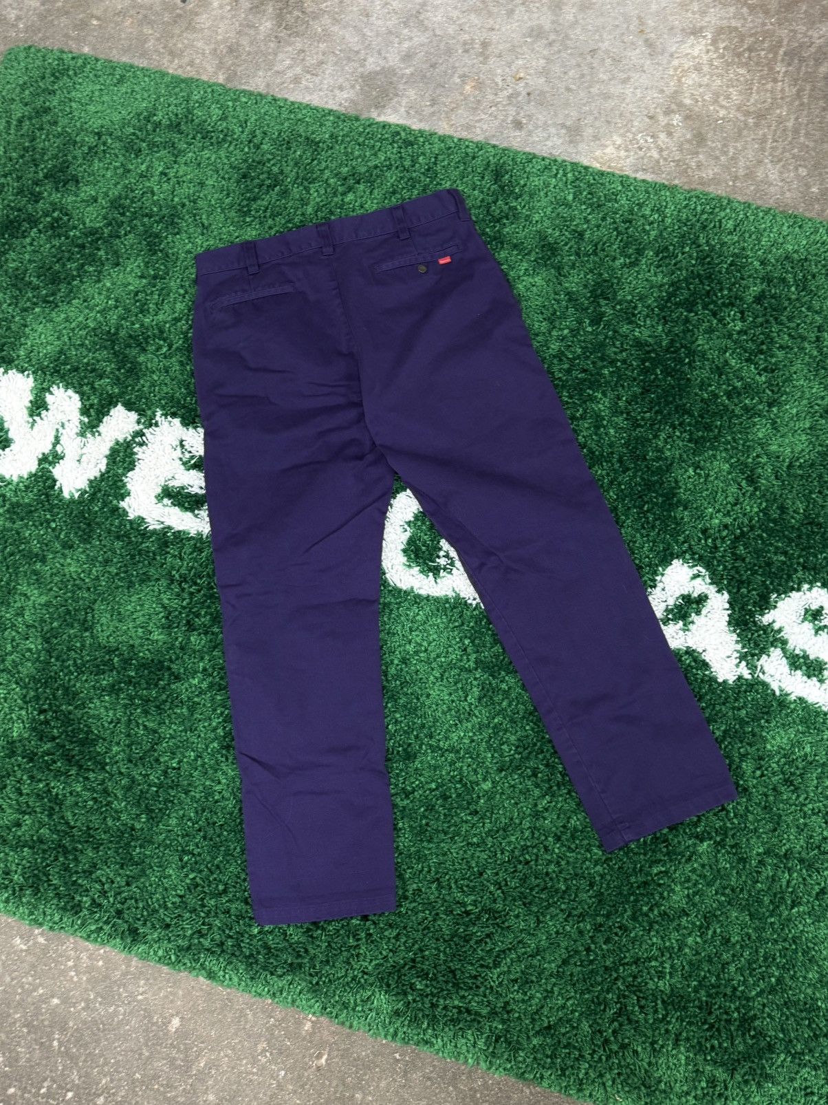 Supreme Supreme Deep Purple Work Pants Sz. 34 Box Work Size US 34 / EU 50 - 5 Thumbnail