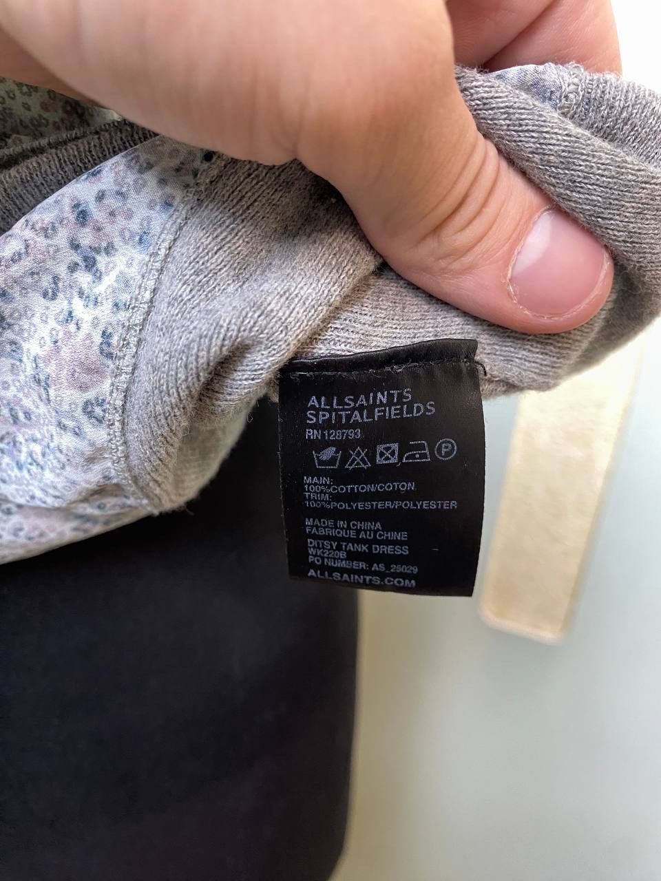Allsaints Vintage Abstract Pattern Dress Natural Fabric Shirt Size M / US 6-8 / IT 42-44 - 10 Thumbnail