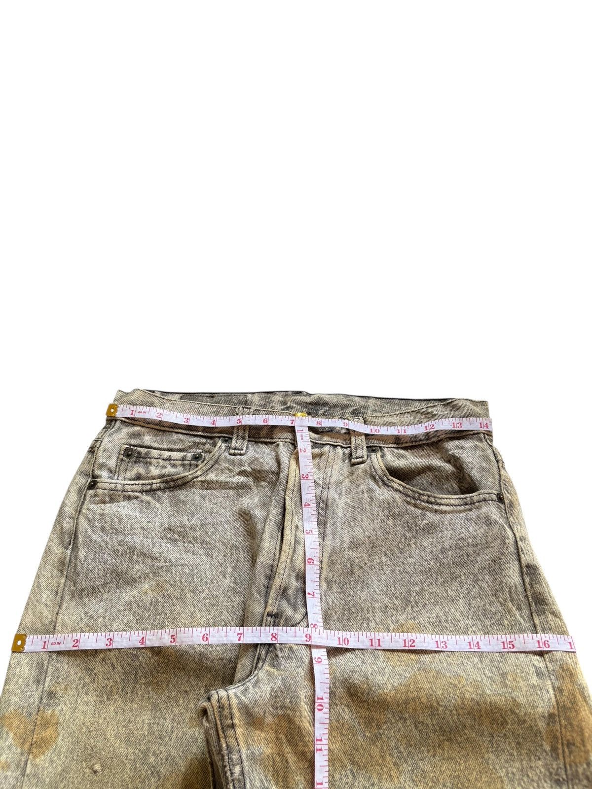 Levi's Vintage 90s Levis 501 Rusty Wash Jeans Size US 29 - 9 Thumbnail