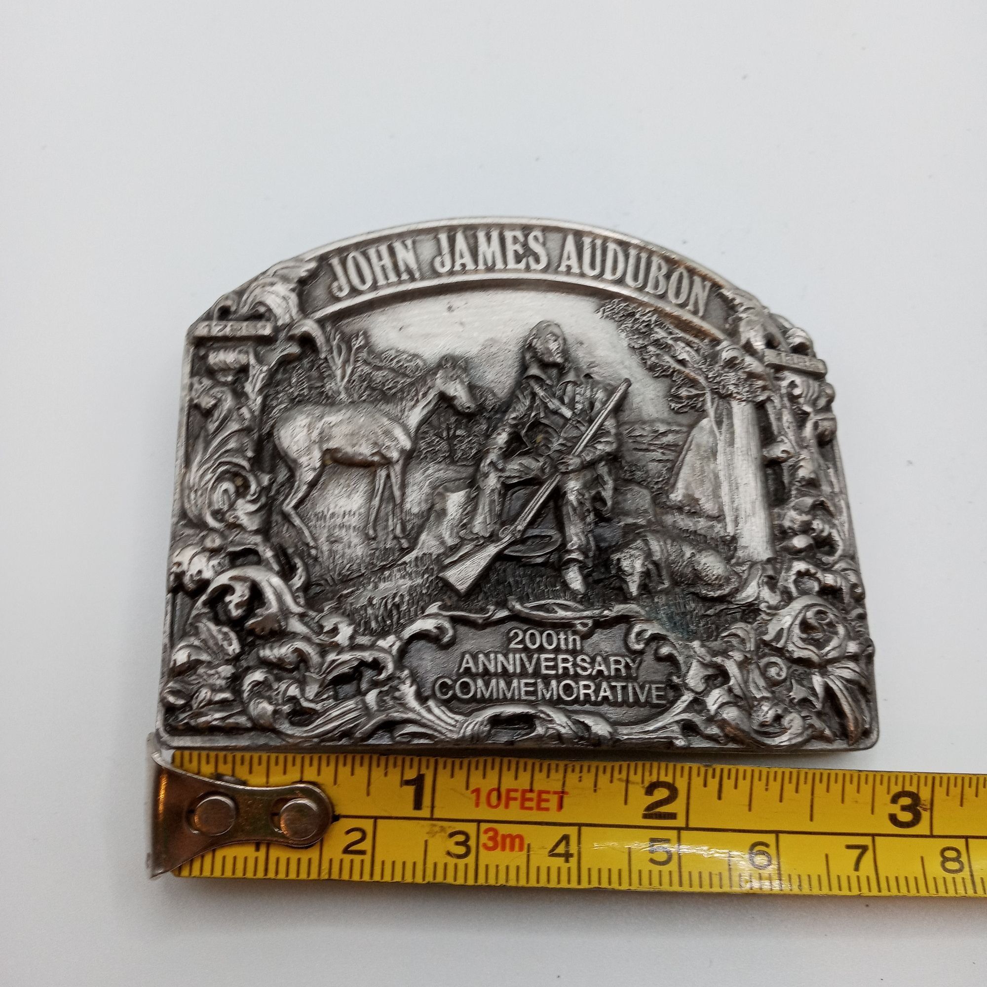Other John James Audubon Belt Buckle Vintage 1985 Nature Birds Size ONE SIZE - 7 Thumbnail