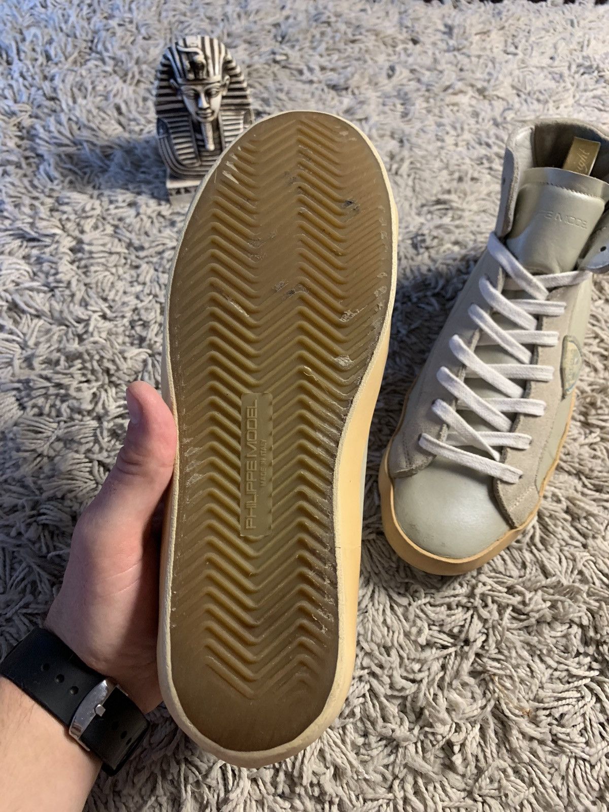 Philippe Model CRAZY 👀 Philippe Model Leather sneakers unisex size 39 Size US 6 / EU 39 - 8 Thumbnail