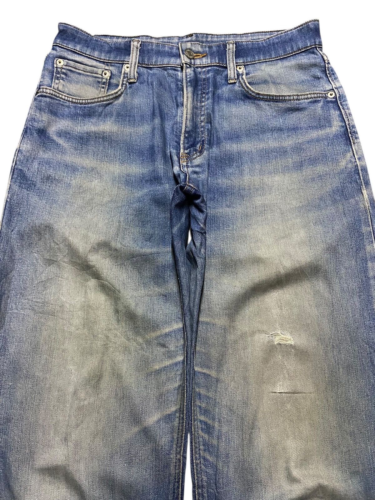 Edwin Vintage Japanese Brand Edwin E403F Grunge Slim Fit Jeans Size US 31 - 3 Thumbnail