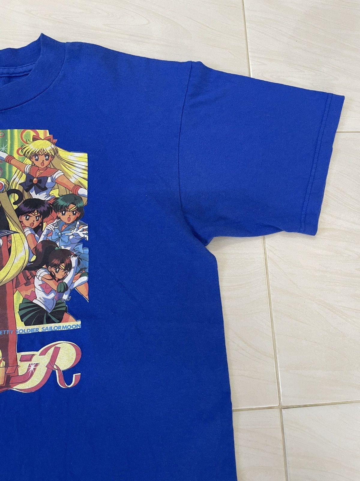Anime Vintage SAILORMOON Pretty Soldier Anime Printed Tee Size US L / EU 52-54 / 3 - 4 Thumbnail