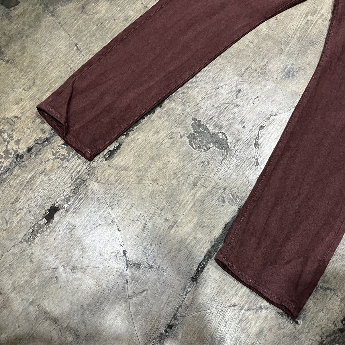 Tornado Mart Levi’s 502 Big E Regular Taper | Burgundy Size US 30 / EU 46 - 3 Thumbnail