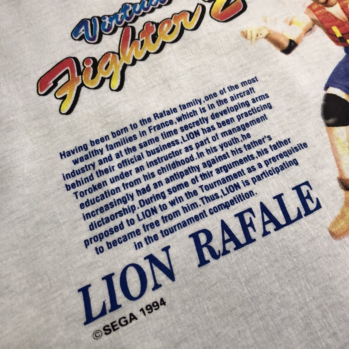 Japanese Brand × Vintage Vintage Promo Game Shirt Sega Virtua Fighter 2 1994 Size US L / EU 52-54 / 3 - 3 Thumbnail