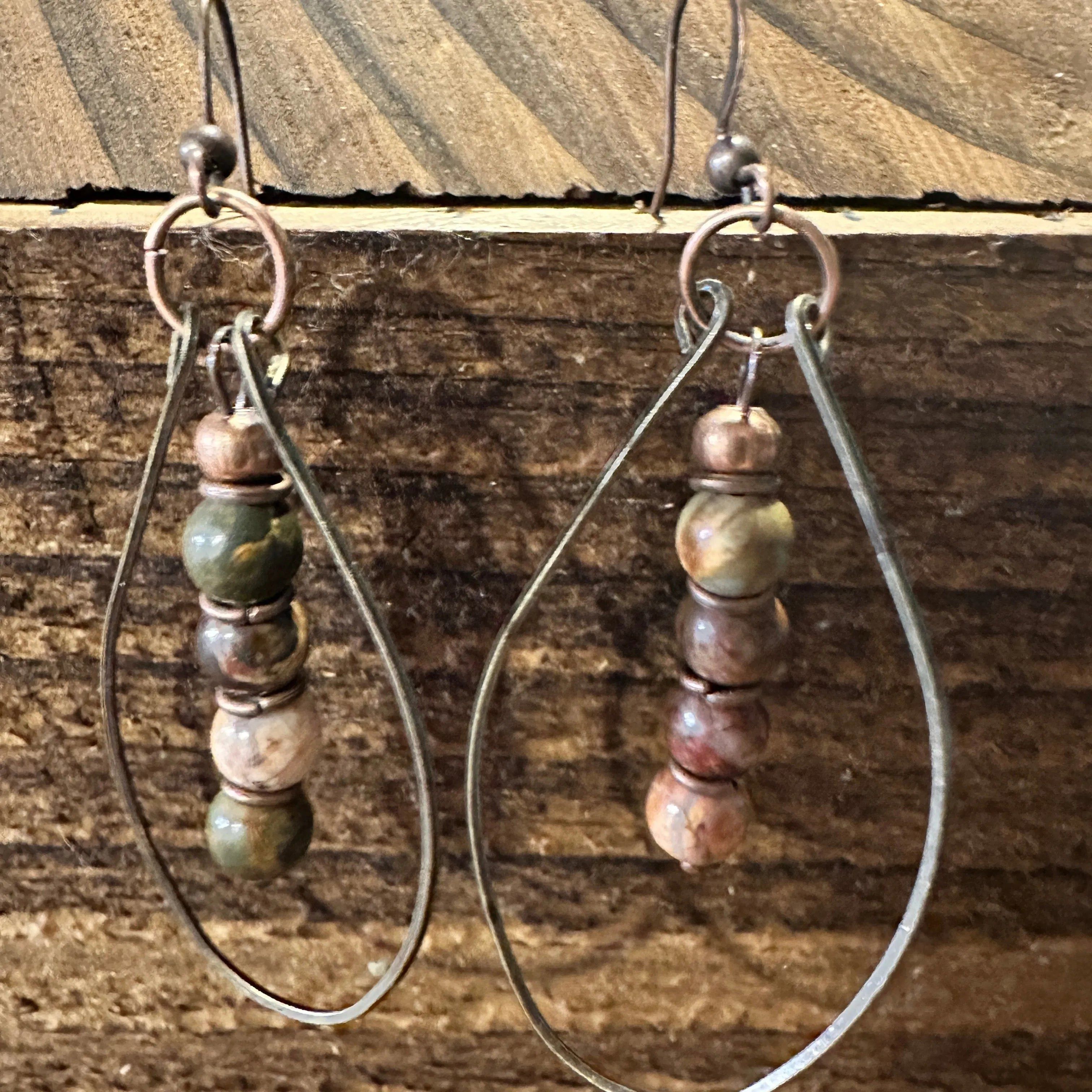 Other Handmade Western Hippie Copper Wire Colorful Wooden Beads Dr Size ONE SIZE - 5 Thumbnail