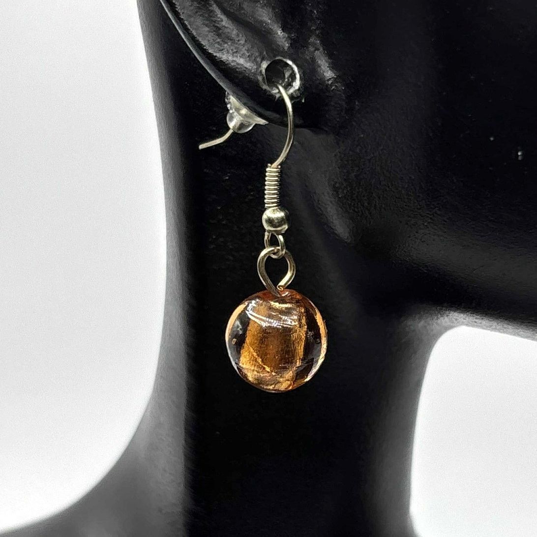 Other Vintage Brown Earrings Size ONE SIZE - 1 Thumbnail